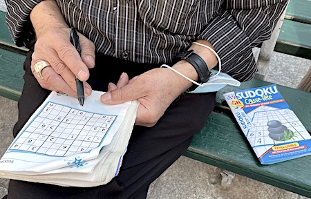 Sudoku gratuito online. imprimir Sudoku #100.
