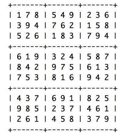 sudoku TP4 piece 2